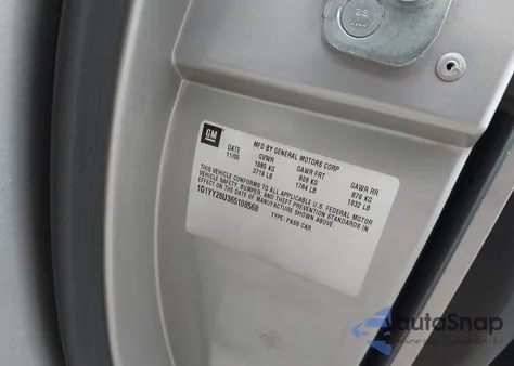 2006 Chevrolet Corvette z USA, uszkodzony, nr VIN 1G1YY26U365108568